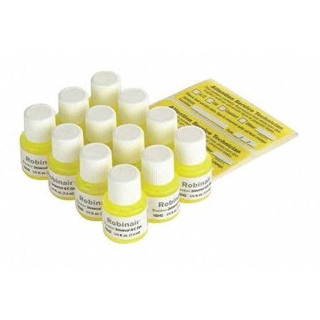 ROBINAIR 16242 SUPER CONCENTRATED A/C DYE,1/4 OZ,PK12