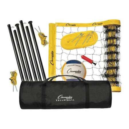 CHAMPION SPORT CG204 TOURNAMENT SERIES VOLLEYBALL,SET IN CASE