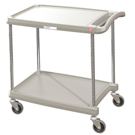 INSTOCK GRMY1627-24G LABORATORY UTILITY CART,GRAY,35-1/2" H