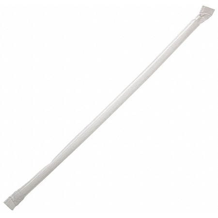 GRAINGER GLOBAL SOURCING E161011WR JUMBO WRAP STIR STRAWS 10-1/4 PK2000