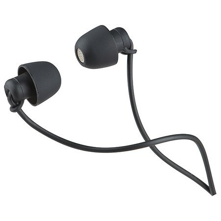 MOBILESPEC MBS10301 WIRED EARBUDS SILICONE 110VAC BLACK