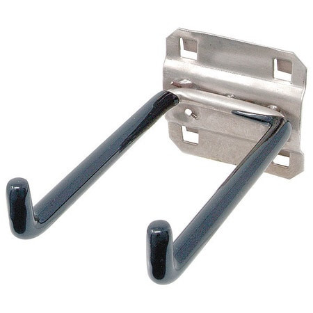 STAINLESS STEEL LOCHOOK V62419 PEGBOARD HOOK 2-1/8 W SS WELDED PK2