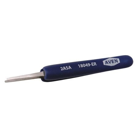 AVEN TOOLS 18049-ER TWEEZERS,PATTERN 2A-SA,W/ERGO GRIPS