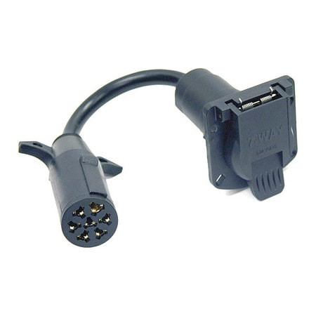 BUYERS PRODUCTS TC1077P BUYERS PRODUCTS 7-WAY ROUND TO 7-WAY FLA