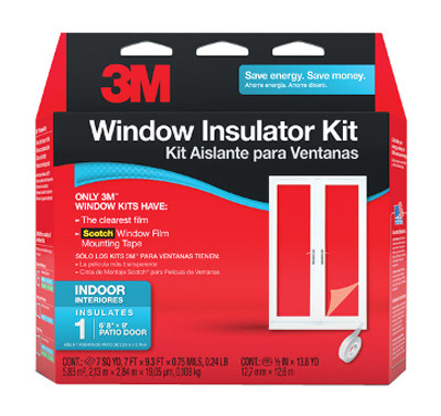 3M 2144W-6 INTERIOR PATIO DOOR INSULATOR KIT, 84 X 