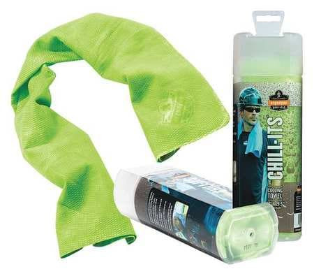 CHILL-ITS 6602-LIME EVAPORATIVE COOLING TOWEL LIME