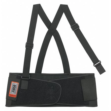 PRO-FLEX 1650-3XL BACK SUPPORT 3XL 46TO52IN 7-1/2INW BLACK