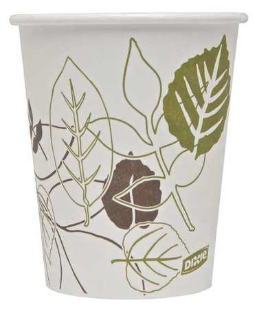 DIXIE PAPER PRODUCTS 2340PATH-PK1000 DISPOSABLE HOT CUP 10 OZ. WHITE PK1000