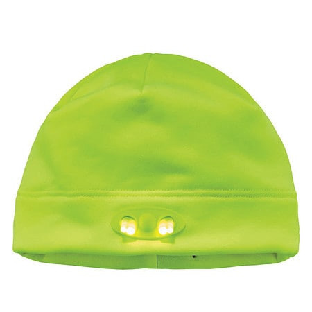 N-FERNO 6804-LIME BEANIE CAP OVER THE HEAD UNIVERSAL LIME