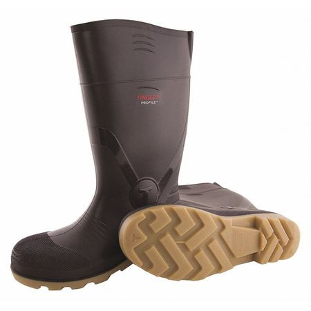 PROFILES 51154-6 KNEE BOOTS BROWN SIZE 6 MENS 15 H PR