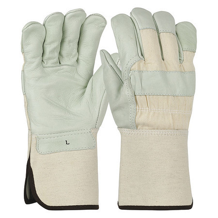 PIP 8000-L LEATHER GLOVES L GUNN CUT PR PK12