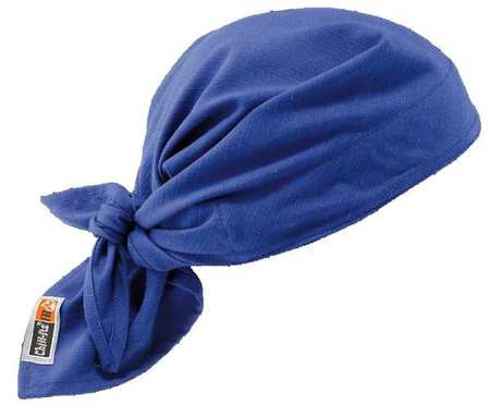 CHILL-ITS 6710FR-BLUE COOLING BANDANA UNIVERSAL BLUE
