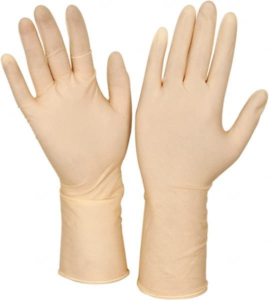 CLEANTEAM. 100-323000/M SIZE M, 5 MIL, CLEANROOM GRADE, POWDER F
