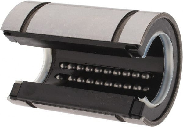 THOMSON INDUSTRIES MAM20OPNWW 20MM ID, OPEN LINEAR BEARING WITH TWO IN