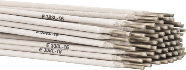 WELDING MATERIAL SALES INC E308L-125-05 14" LONG, 1/8" DIAM, STAINLESS STEEL ARC