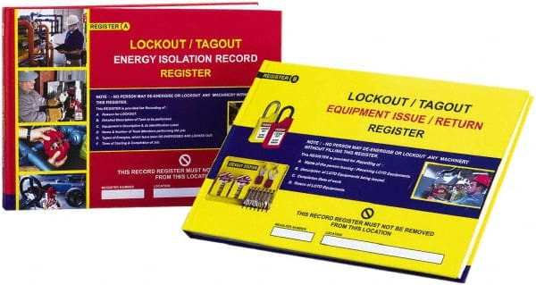 NMC LOREG1 PACK OF (2) 12" LONG, PAPER LOCKOUT/TAGO