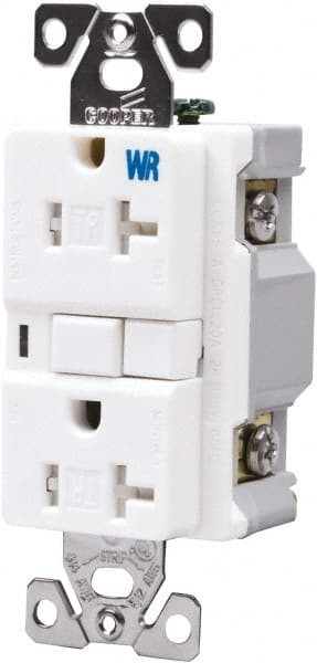 COOPER WIRING TRSGFNL20W 1 PHASE, 5-20R NEMA, 125 VAC, 20 AMP, SE