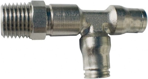 LEGRIS 3603 04 11 5/32" OUTSIDE DIAM, 1/8 NPT, NICKEL PLAT