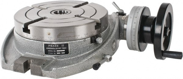 PHASE II 220-008 8" TABLE DIAM, HORIZONTAL ROTARY MACHINI