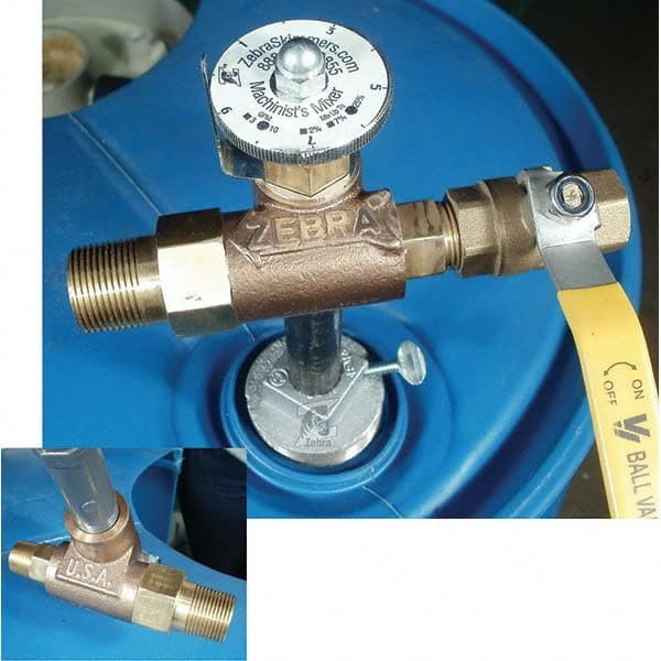 ZEBRA SKIMMERS CORP. MIX1027 10 GPM COOLANT MIXER/PROPORTIONER