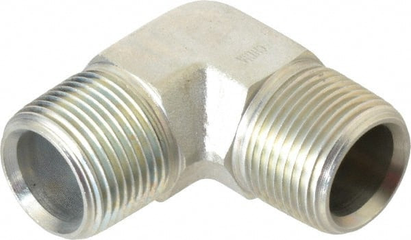 PARKER 3/4 CR-S 90 ELBOW, STEEL, 3/4 IN PIPE SIZE, MNPT