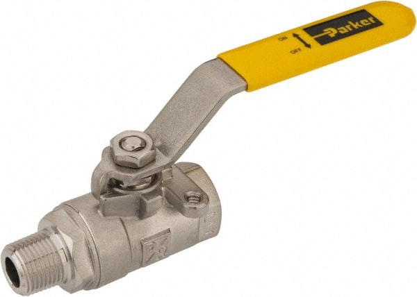 PARKER XV501SS-6 3/8" PIPE, FULL PORT, STAINLESS STEEL ST