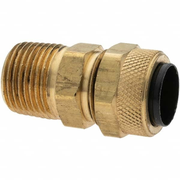 PARKER 11428 COMPRESSION TUBE CONNECTOR: 3/8-18" THRE