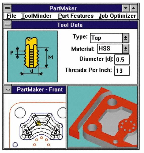 PARTMAKER 101 SOFTWARE