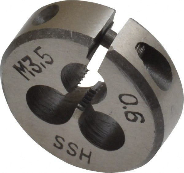 VALUE COLLECTION 314-1064 ROUND DIE: M3.5X0.6, HIGH SPEED STEEL