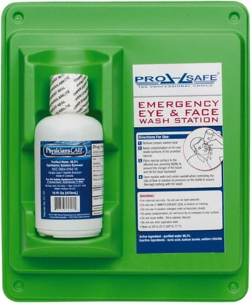PRO-SAFE 24-000MSC 16 OZ, DISPOSABLE EYEWASH SINGLE STATION