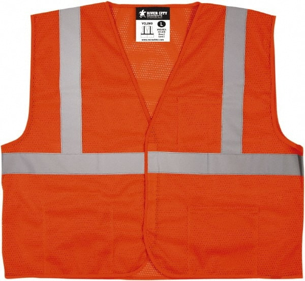 MCR SAFETY VCL2MOFRX4 SIZE 4XL FLAME RESISTANT/RETARDANT ORANG