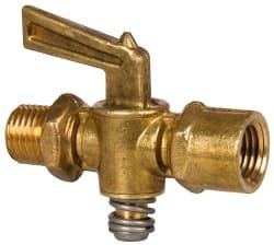 EATON W20332 STEEL SHUTOFF DRAIN COCK & SHUTOFF VALVE