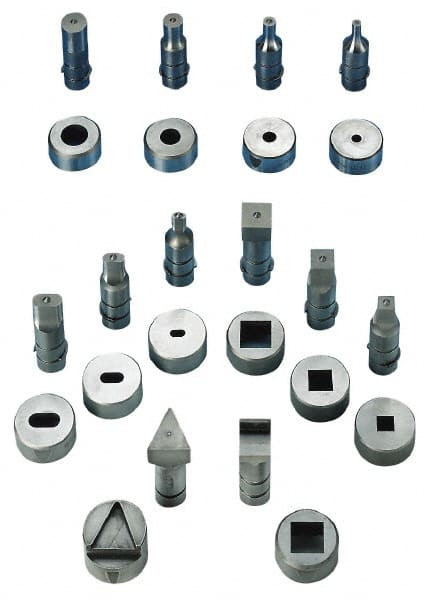 METALPRO MP8052 METALPRO 5/16"" SQUARE PUNCH & DIE SET