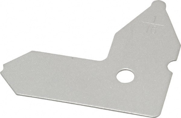 VALUE COLLECTION 615-4804 1/16 INCH RADIUS GAGE