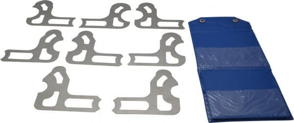 VALUE COLLECTION 615-4108 8 PIECE, 9/16 TO 1 INCH RADIUS, STEEL RA