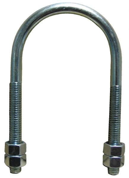 EMPIRE 137G0500 1/2-13 UNC, 6-1/8" LONG, ROUND U BOLT CL