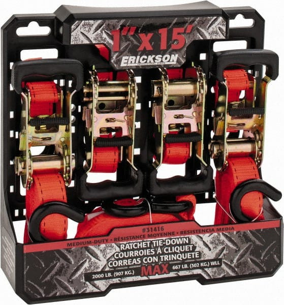 ERICKSON 31416 15' LONG X 1" WIDE, 2,000 LB BASKET CAPA