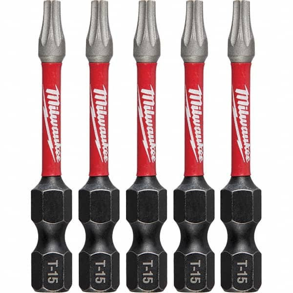 MILWAUKEE ELECTRIC TOOLS 48-32-4683 T15 TORX SHOCKWAVE IMPACT 2" POWER BITS 