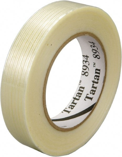 3M 7000126227 3M(TM) FILAMENT TAPE 8934 CLEAR, 36 MM X