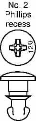 MSC 82-19-440-16-PX QUARTER TURN SPEC DR ZINC