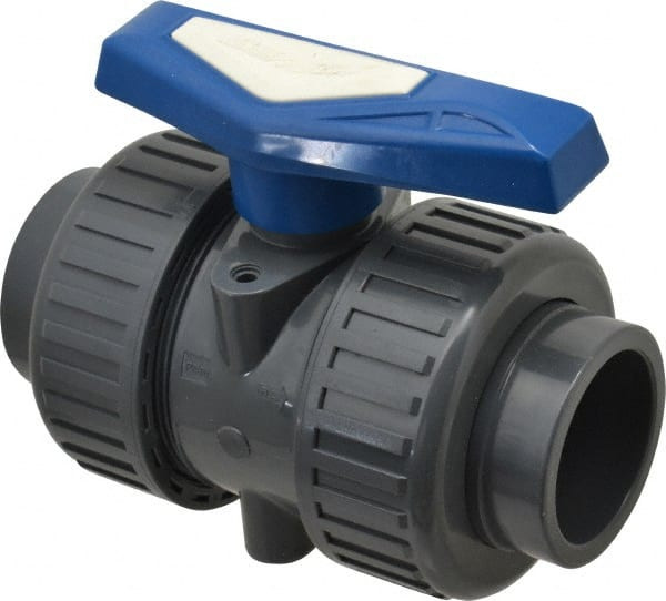 SIMTECH TBB 102 1 020 2" PIPE, FULL PORT, PVC TRUE UNION DESIG