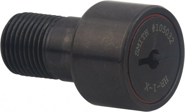 ACCURATE BUSHING HR-1/2 1/2" ROLLER DIAM X 3/8" WIDTH, 1/4" STUD