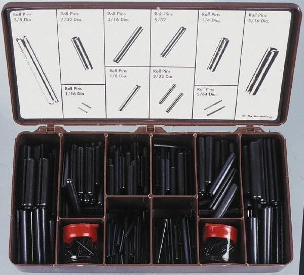 MSC K25001070 750 PIECE, 1/16 TO 7/16" PIN DIAM, SPRIN