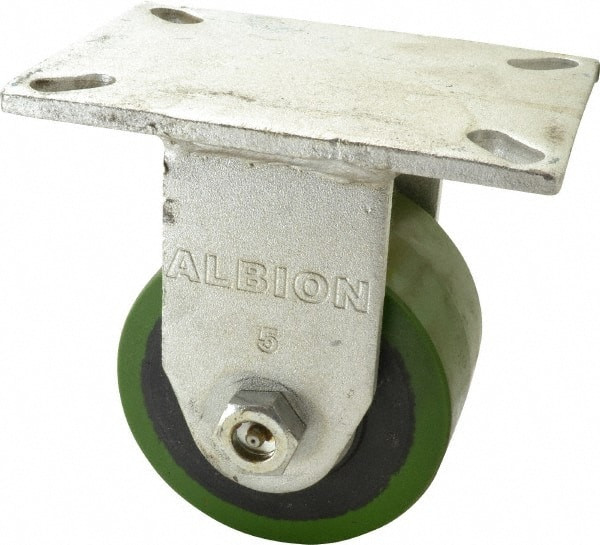 ALBION 90PY05501R 5" DIAM X 3" WIDE X 7" OAH TOP PLATE MOU