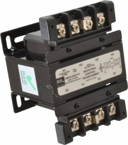 SOLA E100E 1 PHASE, 0.1 KVA, CONTROL TRANSFORMER