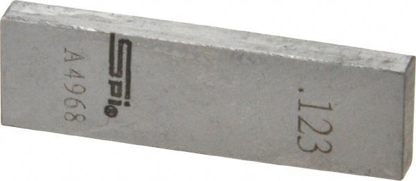 SPI 12-673-0 0.123" RECTANGULAR STEEL GAGE BLOCK
