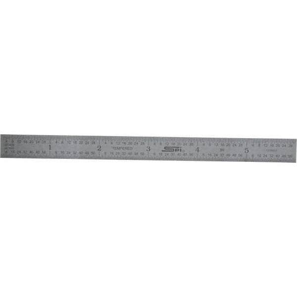 SPI 13-860-2 6" LONG, 1/64, 1/50, 1/32, 1/10" GRADUAT