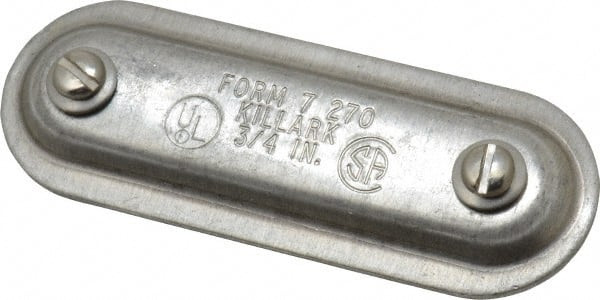 HUBBELL 270SA 3/4" TRADE, ALUMINUM CONDUIT BODY COVER 