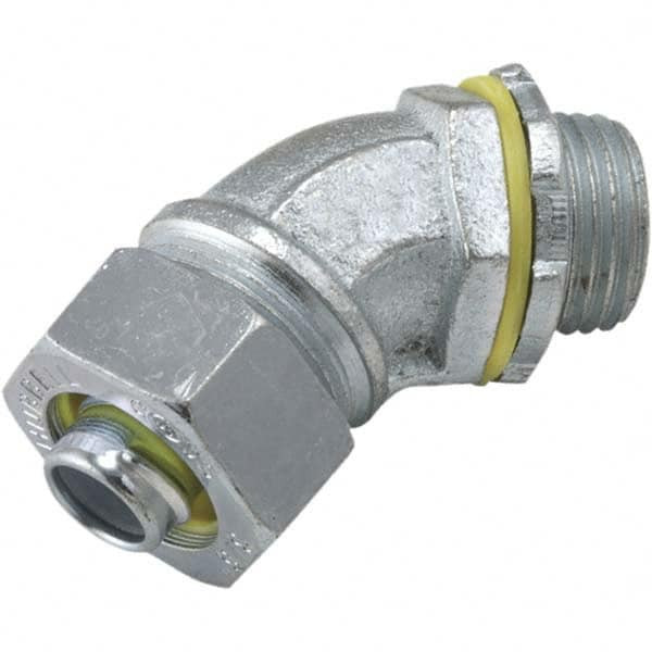 HUBBELL 3442 CONDUIT CONNECTOR: FOR LIQUID-TIGHT, 1/2