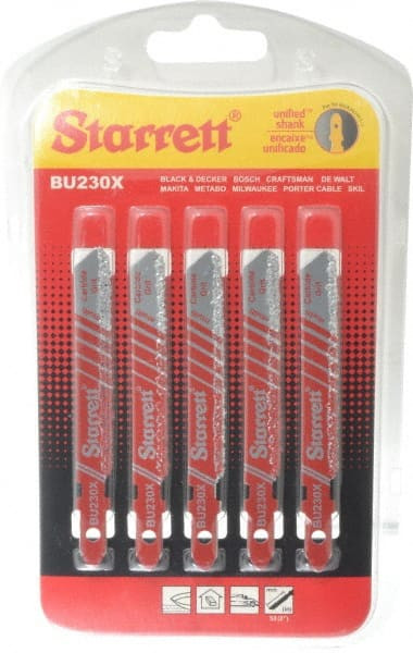 STARRETT 68753 3" LONG, BI-METAL JIG SAW BLADE